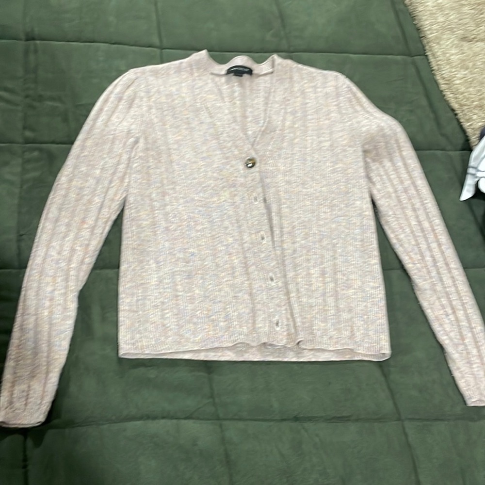 Ann Taylor size Small, soft pink cardigan